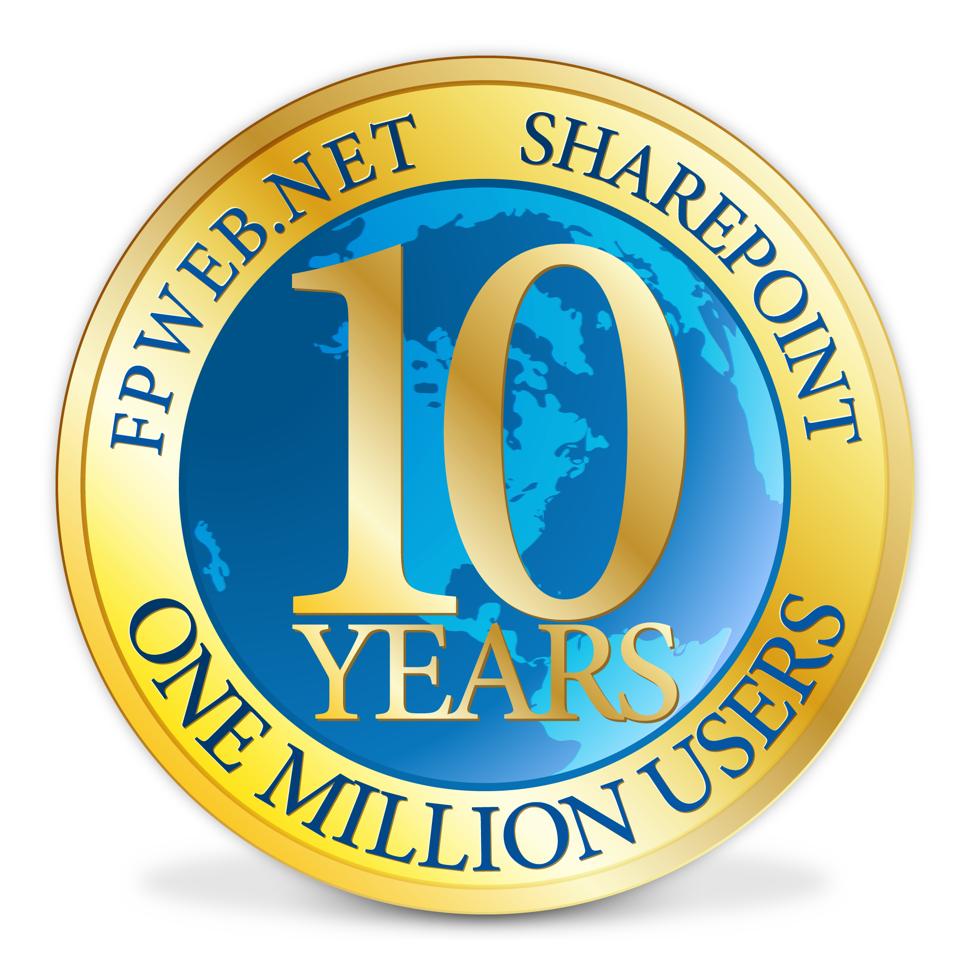 10 years of SharePoint seal