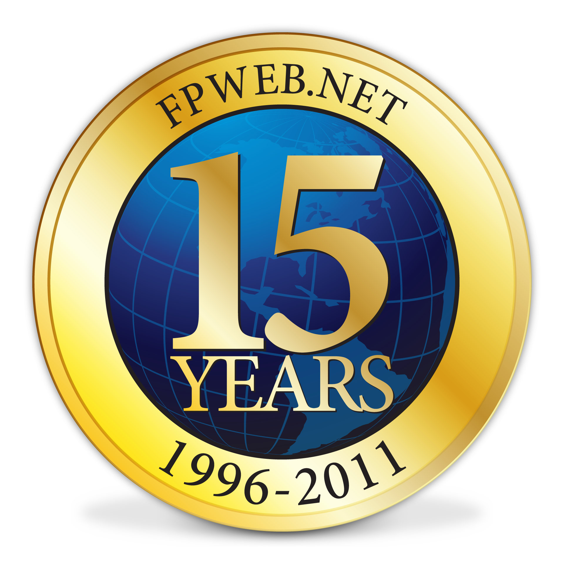 15 year company anniversary seal